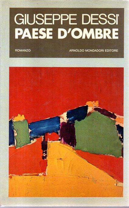 Paese d'ombre - Giuseppe Dessì - copertina