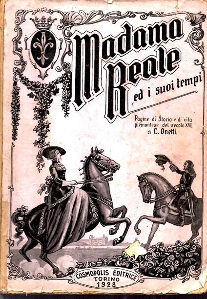 Madama reale ed i suoi tempi - copertina