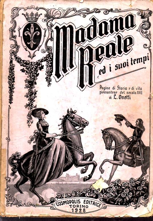 Madama reale ed i suoi tempi - copertina