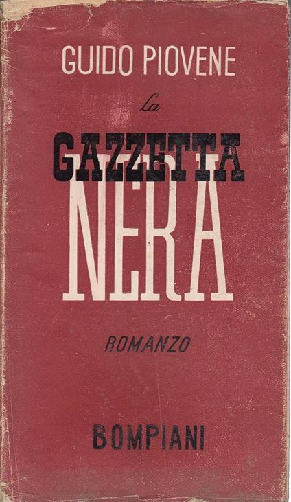 La gazzetta nera - copertina