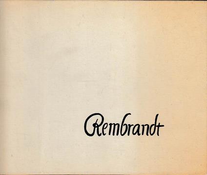 Les eaux-fortes de Rembrandt - Gerard Knuttel - copertina
