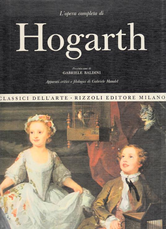 L'opera completa di Hogarth pittore - copertina