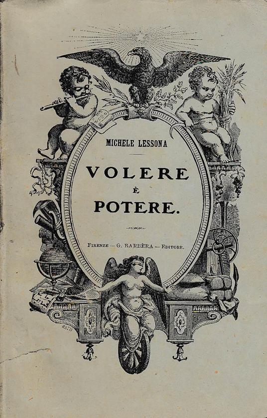 Volere È Potere - Michele Lessona - copertina