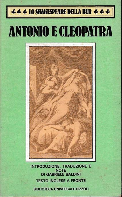 Antonio e Cleopatra - William Shakespeare - copertina