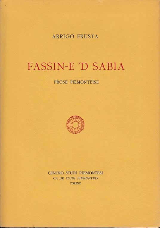 Fassin-e 'd sabia pròse Piemontèise - copertina