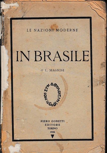 In Brasile Le nazioni moderne - copertina