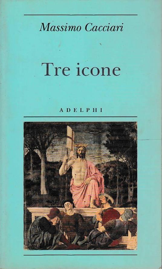 Tre icone - Massimo Cacciari - copertina