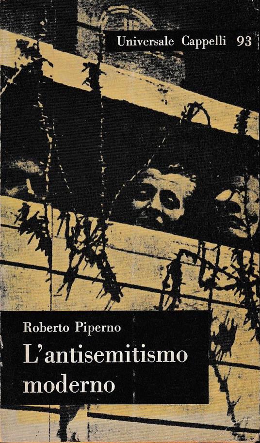 L'antisemitismo moderno - Roberto Piperno - copertina