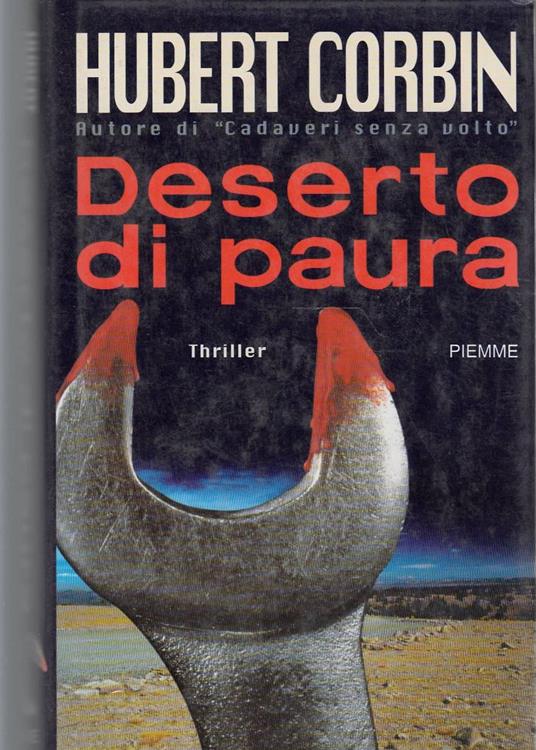 Deserto di paura - Hubert Corbin - copertina