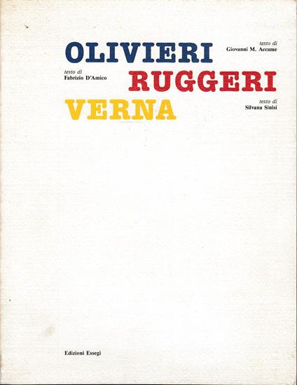 Olivieri, Ruggeri,Verna - copertina