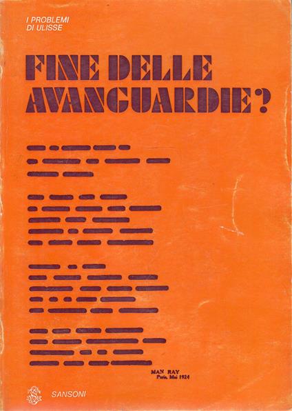 I Problemi di Ulisse. Fine delle Avanguardie? - copertina