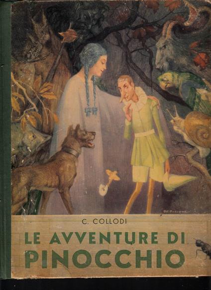 Le avventure di Pinocchio - Carlo Collodi - copertina