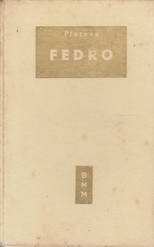 Fedro - copertina