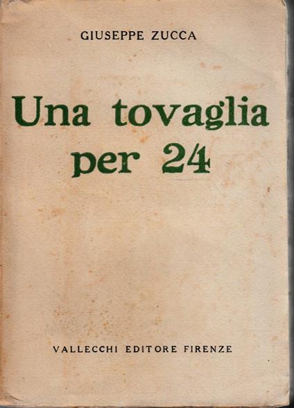 Una tovaglia per 24 - copertina