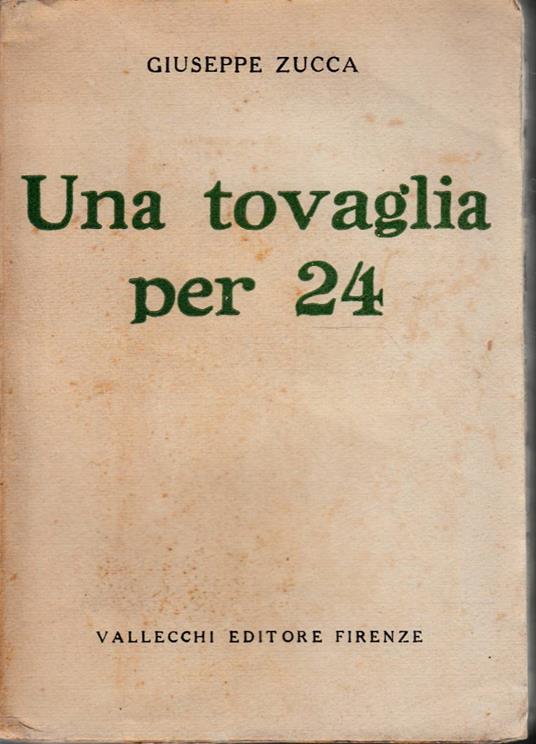 Una tovaglia per 24 - copertina