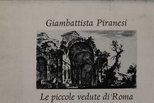 Le piccole vedute di Roma - copertina
