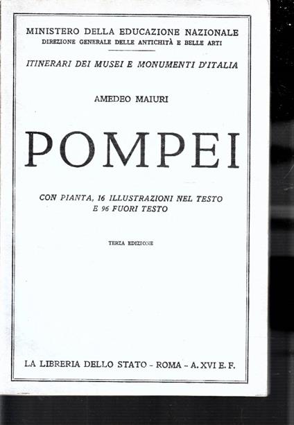 pompei - Amedeo Maiuri - copertina