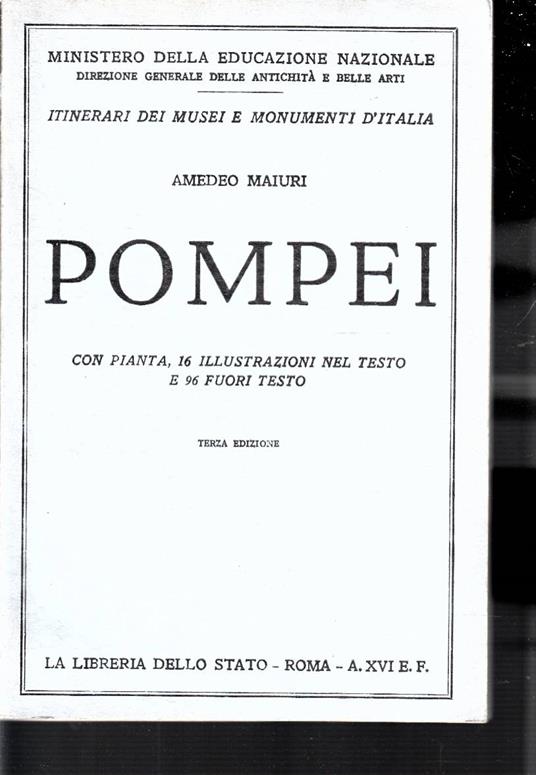 pompei - Amedeo Maiuri - copertina