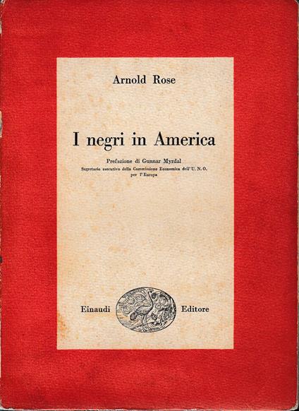 i negri in America - copertina