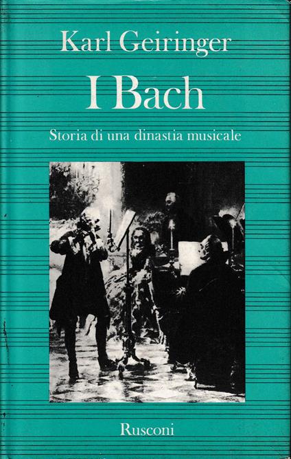 I Bach - Karl Geiringer - copertina