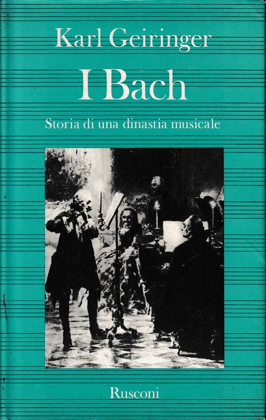 I Bach - Karl Geiringer - copertina
