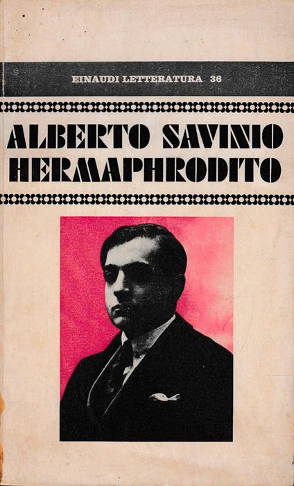 Hermaphrodito - Alberto Savinio - copertina