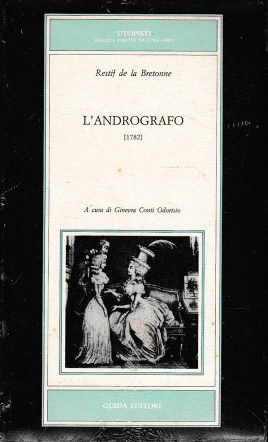 L'Andrografo - Restif de La Bretonne - copertina