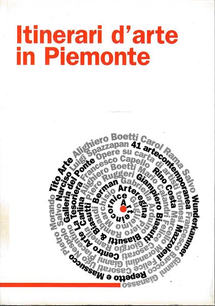 Itinerari d'arte in Piemonte - dal 15 gennaio al 14 febbraio 2004 - Aa.vv. - copertina