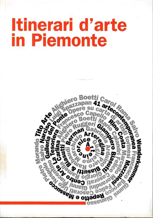 Itinerari d'arte in Piemonte - dal 15 gennaio al 14 febbraio 2004 - Aa.vv. - copertina