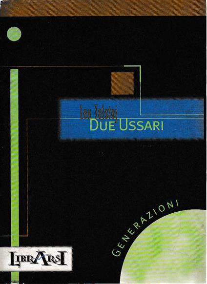 Due ussari - Lev Tolstoj - copertina