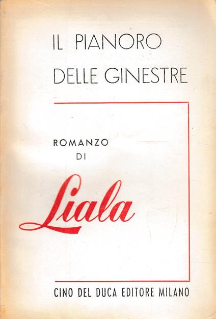 Il pianoro delle ginestre - copertina
