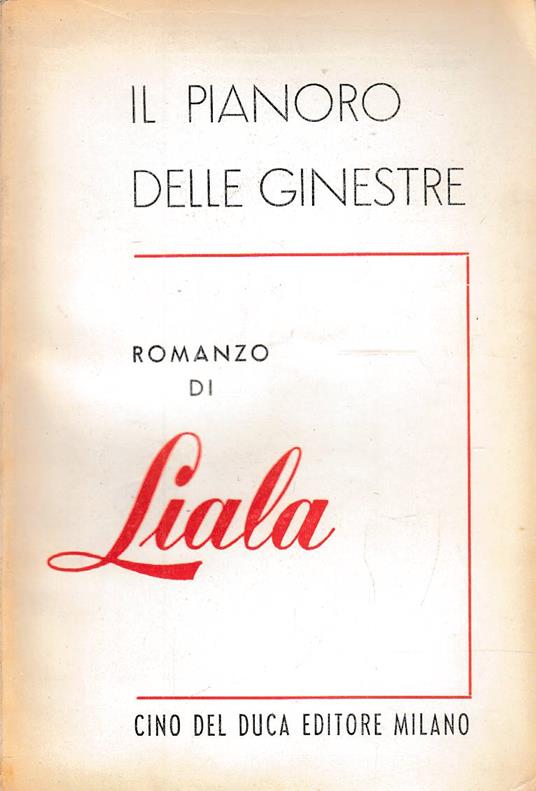 Il pianoro delle ginestre - copertina