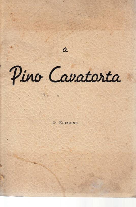 A Pino Cavatorta - Aa.vv. - copertina