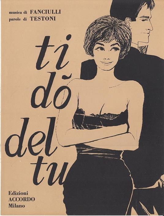 Ti dò del tu - copertina