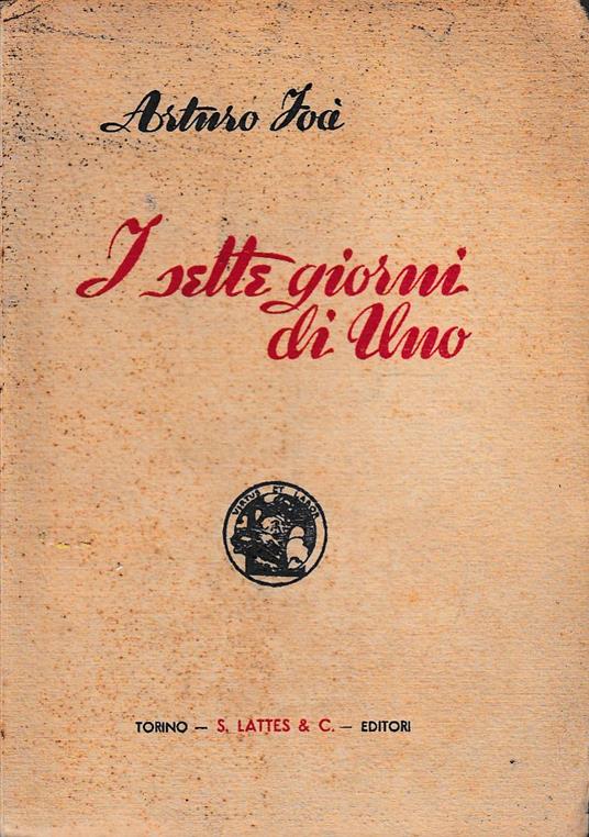 I sette giorni di Uno - copertina