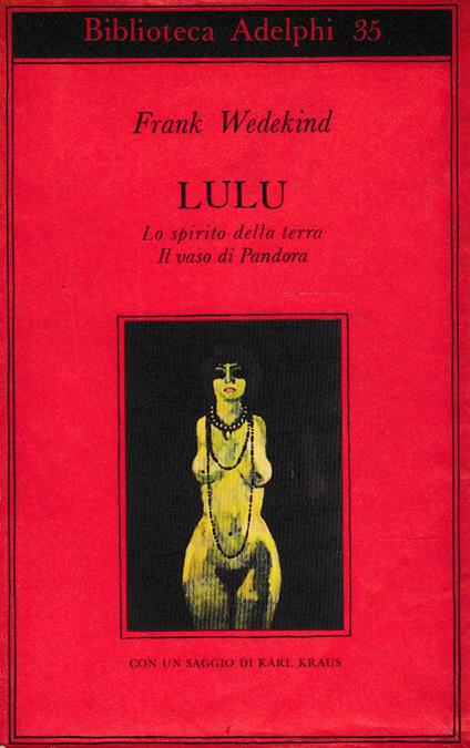 Lulu - Frank Wedekind - copertina