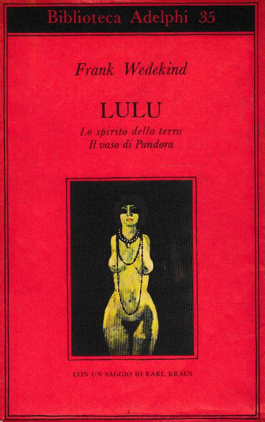Lulu - Frank Wedekind - copertina