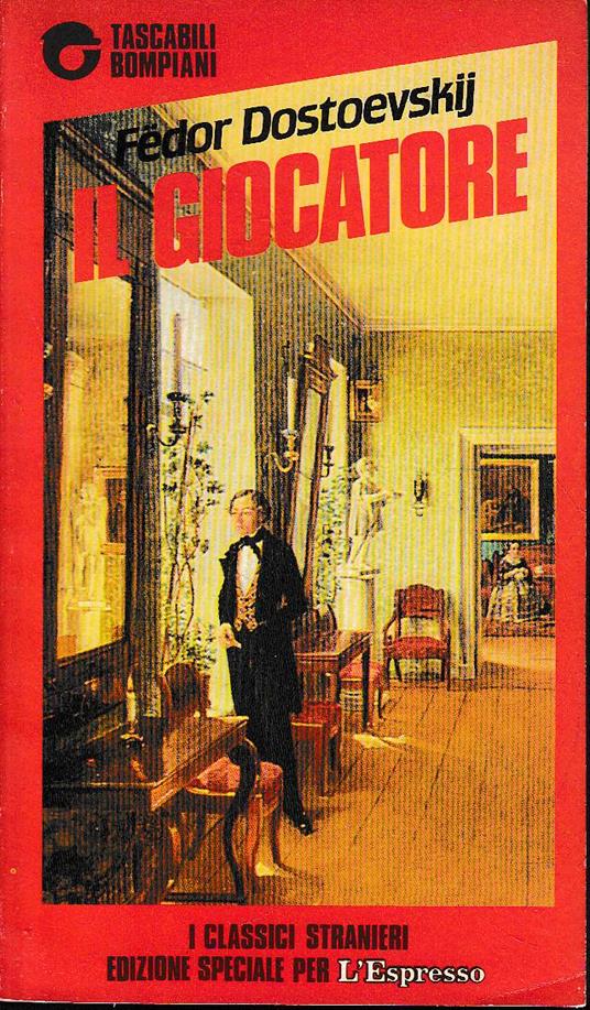 Il giocatore - Fëdor Dostoevskij - copertina