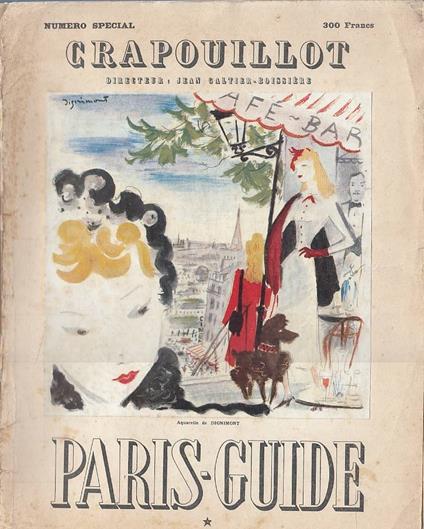 Le Crapouillot, numero special (12) : Paris-Guide tome I - copertina