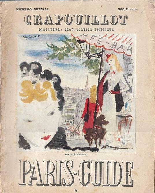 Le Crapouillot, numero special (12) : Paris-Guide tome I - copertina