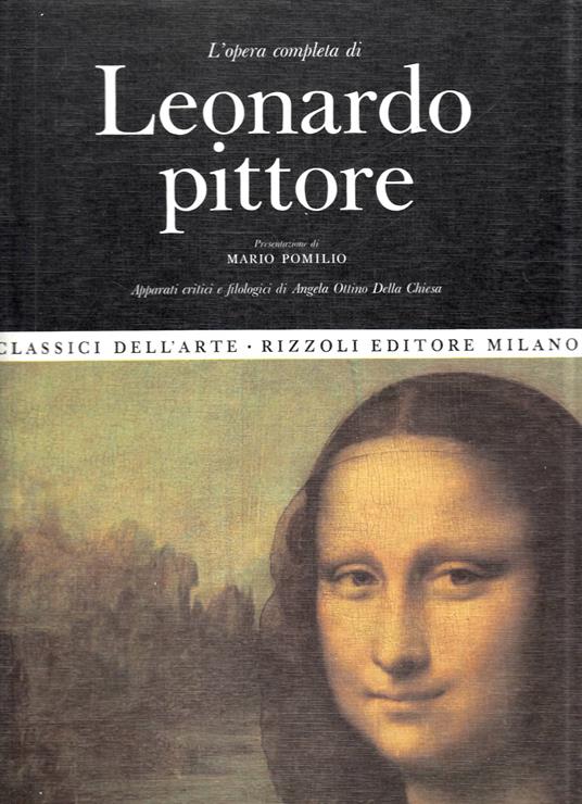L'opera completa di Leonardo pittore - copertina