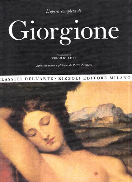 L'opera completa di Giorgione - copertina