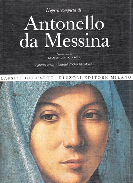 L'opera completa di Antonello da Messina - copertina