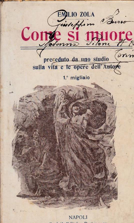come si muore preceduto da uno studio sulla vita e le opere dell'autore - copertina