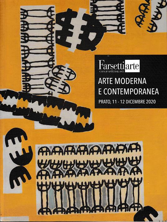 FARSETTI ARTE - ARTE MODERNA - PRATO 11-12 dicembre 2020 - copertina
