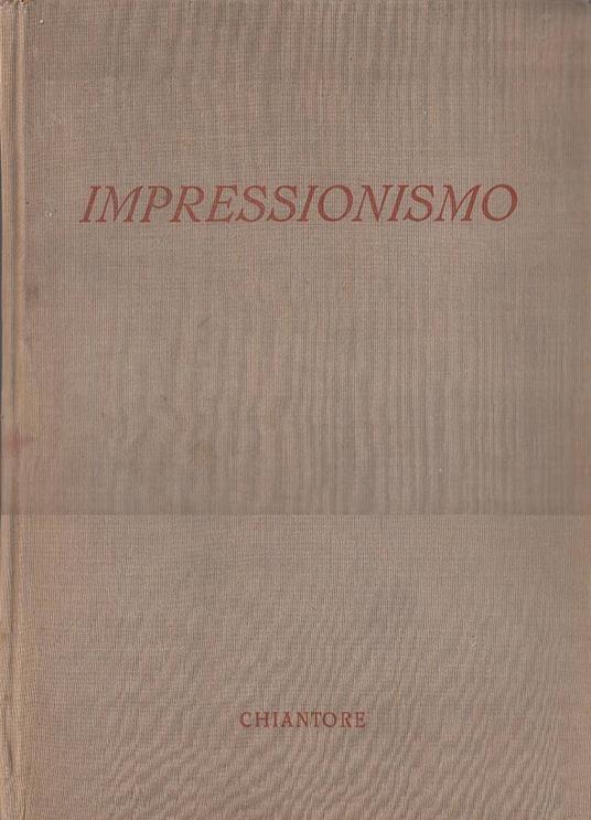 Impressionismo - copertina