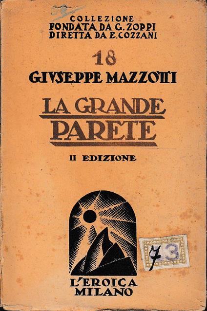 La grande Parete - Giuseppe Mazzotti - copertina