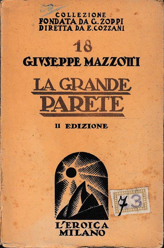 La grande Parete - Giuseppe Mazzotti - copertina