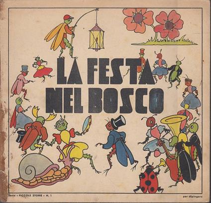 La festa nel bosco - copertina