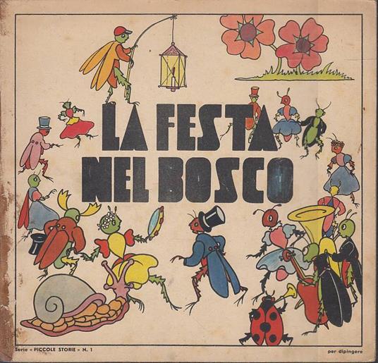 La festa nel bosco - copertina